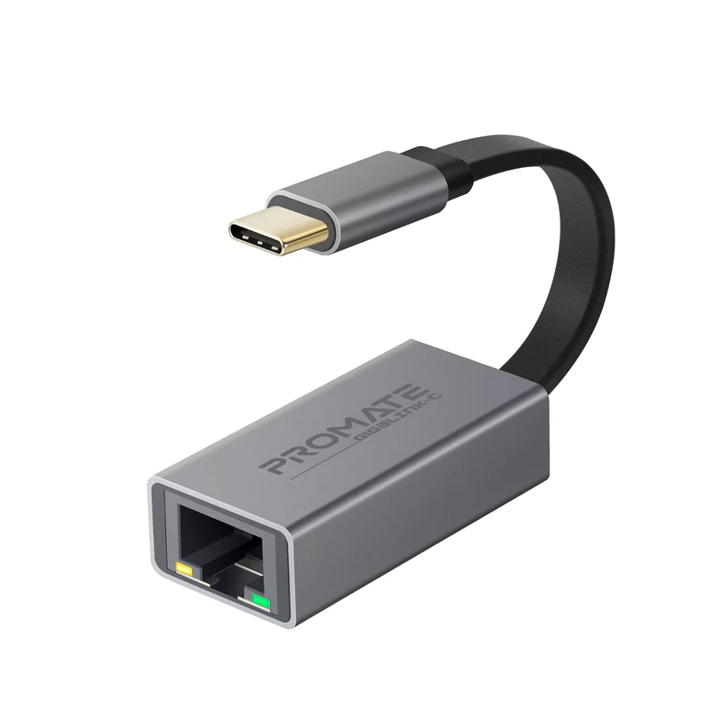 PROMATE GigaLink-C High Speed USB-C to Gigabit Ethernet Adapter PROMATE GigaLink-C High Speed USB-C to Gigabit Ethernet Adapter